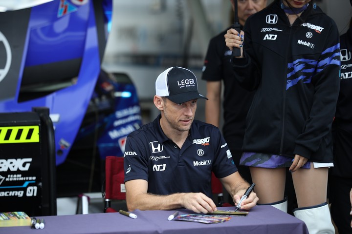 GTキッズウォーク: ジェンソン・バトン（TEAM KUNIMITSU）