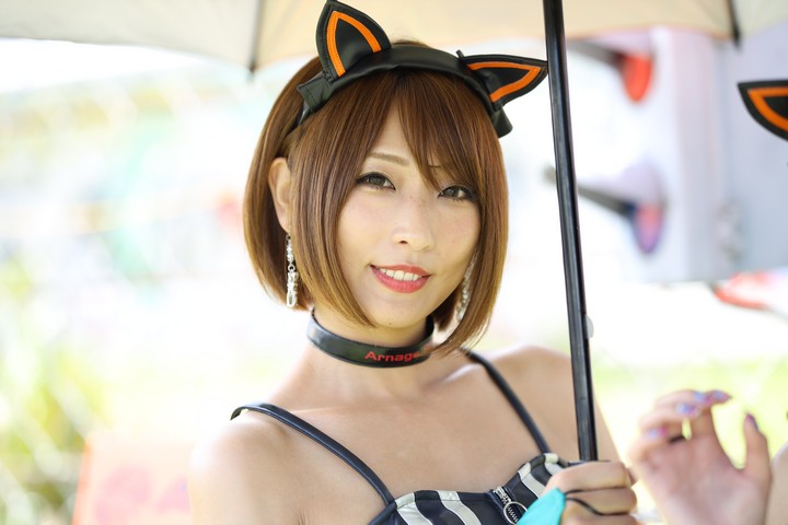 ピットウォーク: レースクイーン