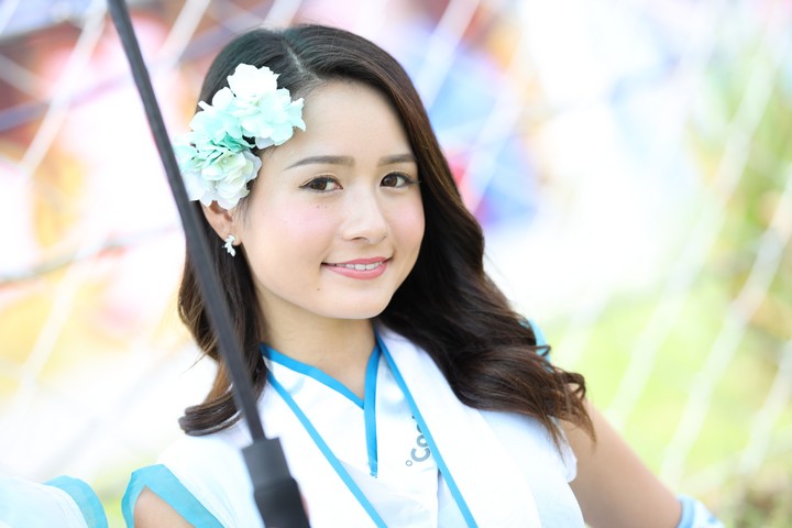 ピットウォーク: レースクイーン