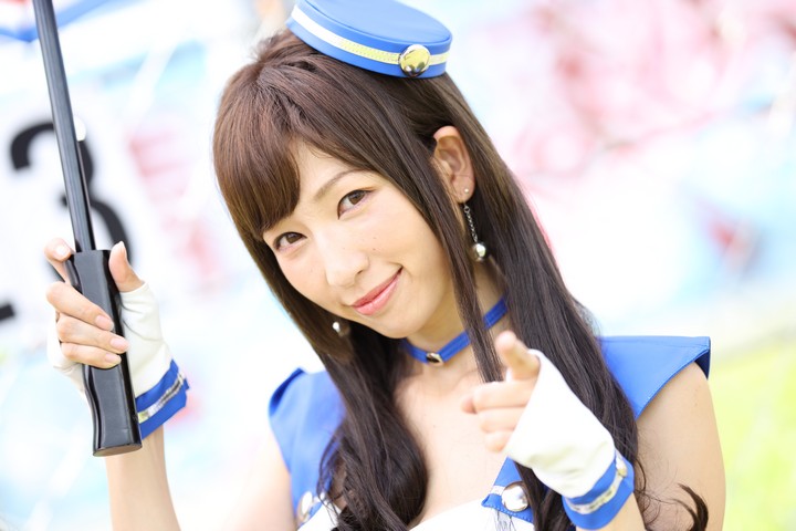 ピットウォーク: レースクイーン