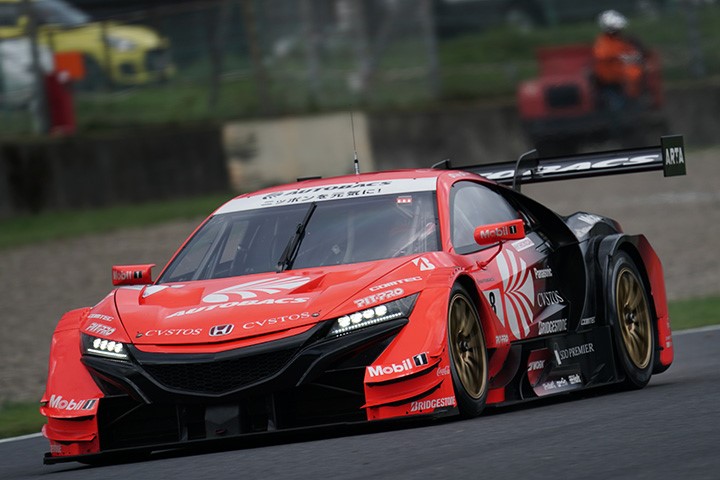 GT500クラス予選2位は野尻智紀／伊沢拓也組（ARTA NSX-GT）