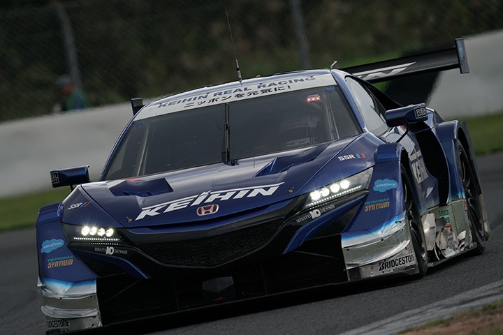GT500クラス決勝2位は塚越広大／ベルトラン・バゲット組（KEIHIN NSX-GT）