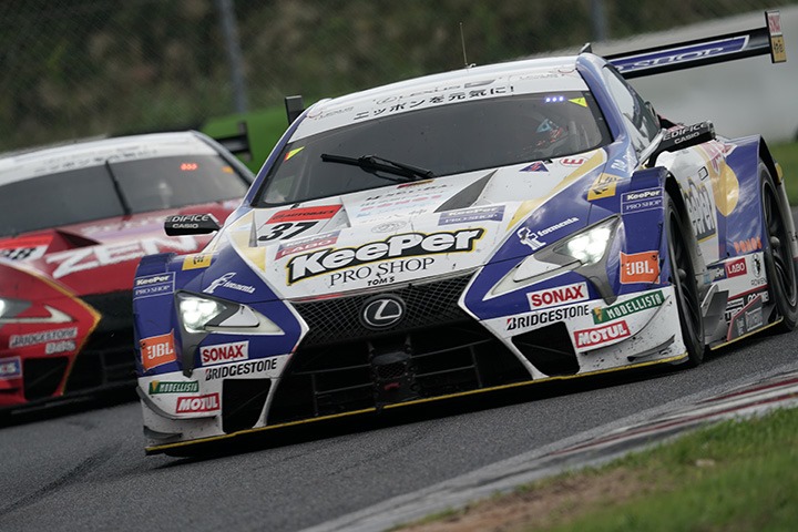 GT500クラス決勝3位は平川亮／ニック・キャシディ組（KeePer TOM'S LC500）