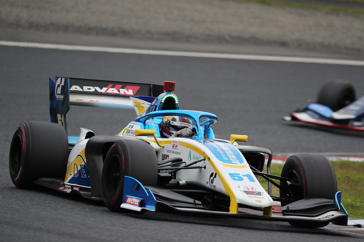 決勝3位はハリソン・ニューウェイ（GOLDEX TAIROKU RACING SF19）