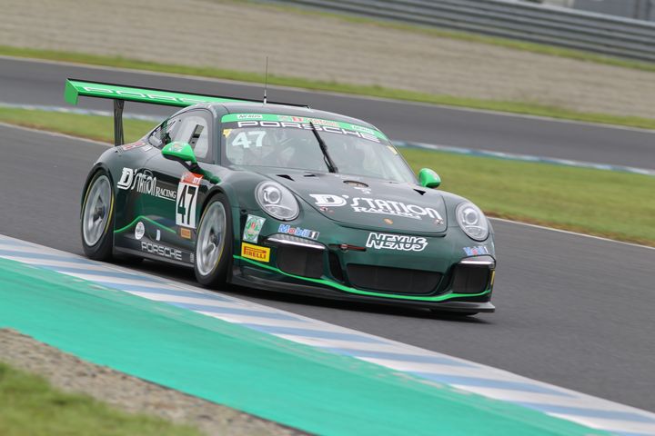 ST-1クラスのポールポジションは星野辰也／織戸学／濱賢⼆組（D'station Porsche）