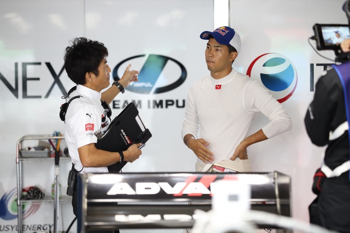 フリー走行: 平川亮（ITOCHU ENEX TEAM IMPUL）