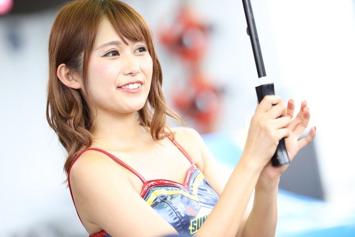 ピットウォーク: レースクイーン