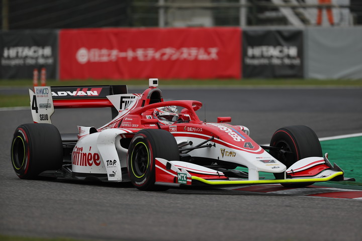 フリー走行2回目: 3位は国本雄資（ORIENTALBIO KONDO SF19）