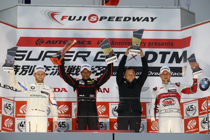SGTxDTM交流戦レース2: 表彰式