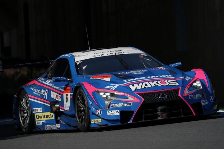 公式練習: 大嶋和也（WAKO'S 4CR LC500）