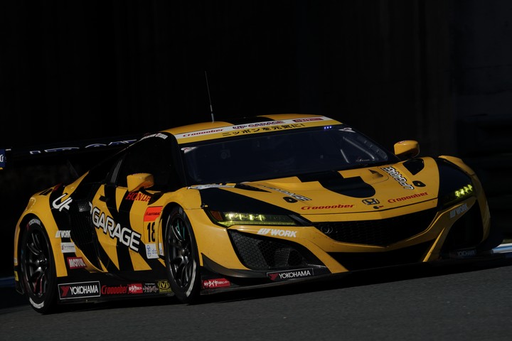 公式練習: 松浦孝亮（UPGARAGE NSX GT3）