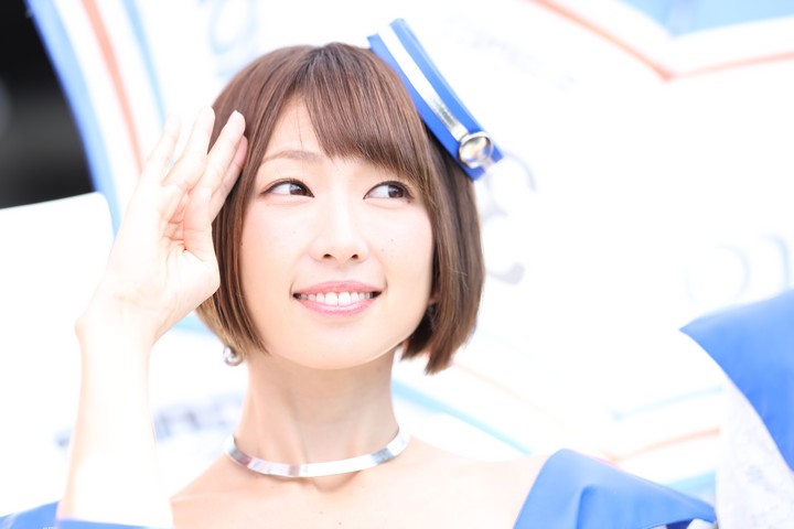 ピットウォーク: レースクイーン