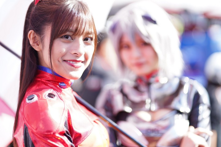 ピットウォーク: レースクイーン