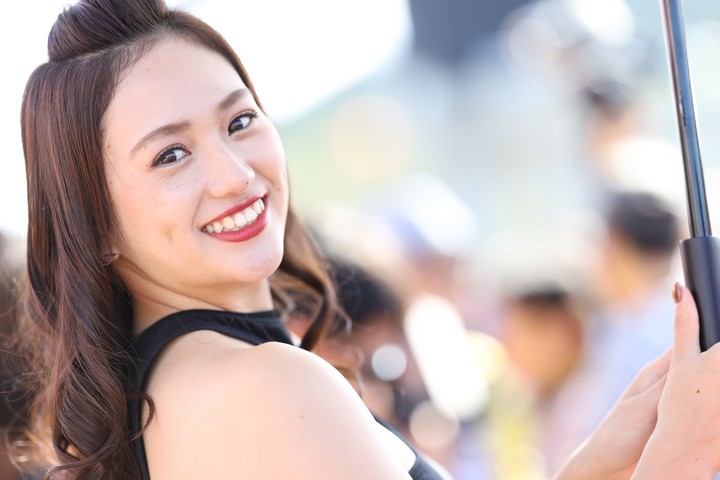 ピットウォーク: レースクイーン