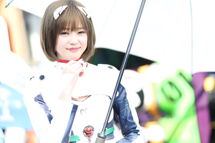 ピットウォーク: レースクイーン