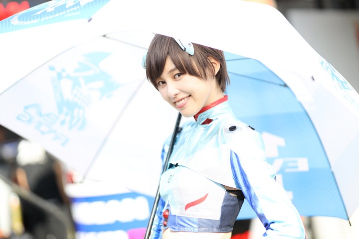 ピットウォーク: レースクイーン