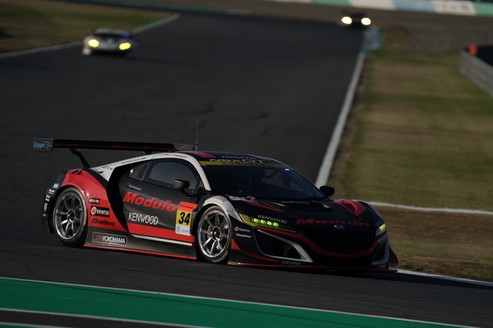 公式予選: 大津弘樹（Modulo KENWOOD NSX GT3）