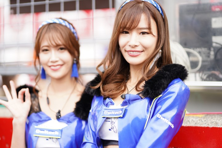 ピットウォーク: レースクイーン