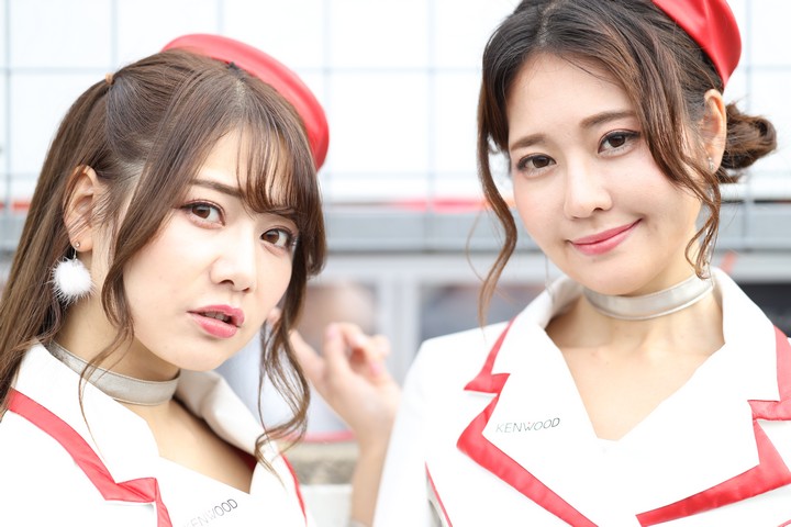 ピットウォーク: レースクイーン