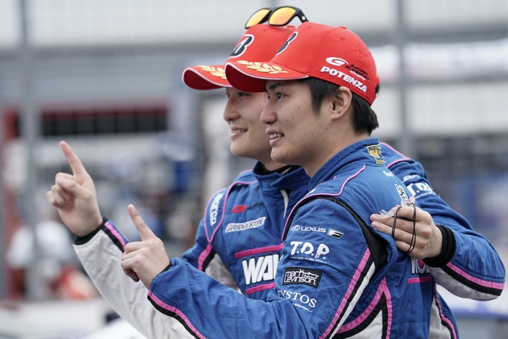 決勝レース: GT500クラスでチャンピオンを獲得した大嶋和也／山下健太組（LEXUS TEAM LEMANS WAKO'S）