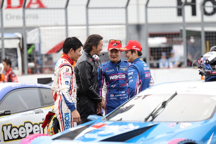 決勝レース: GT500クラスでチャンピオンを獲得した大嶋和也／山下健太組（LEXUS TEAM LEMANS WAKO'S）