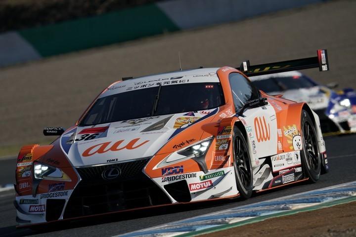 GT500クラスポールポジションは中嶋一貴／関口雄飛組（au TOM'S LC500）