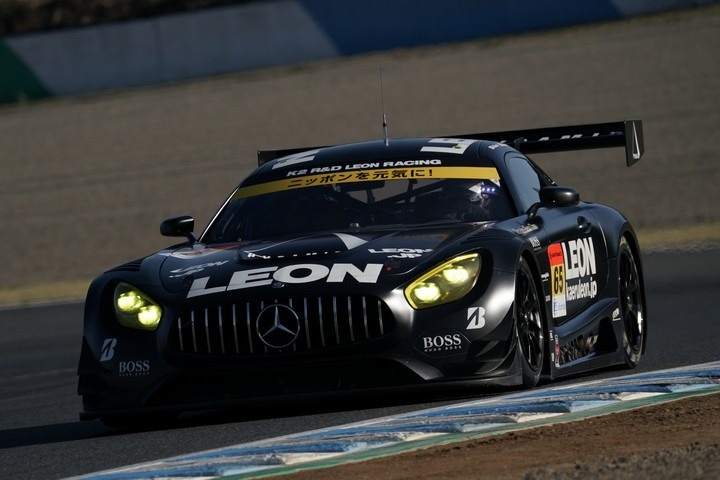 GT300クラス予選3位は蒲生尚弥／菅波冬悟組（LEON PYRAMID AMG）
