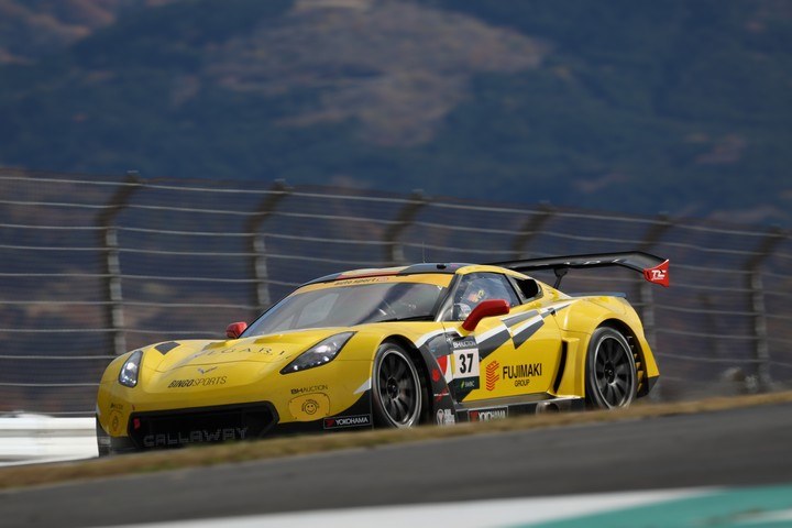 スプリントカップレース2: 決勝3位は武井真司／笹原右京組（BH AUCTION CORVETTE GT3）