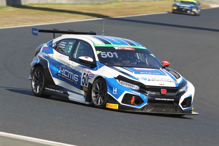 ST-TCRクラストップタイムはポール・イップ／マシュー・ホーソン／ジム・カー・トゥ組（KCMG Annika CIVIC TCR）