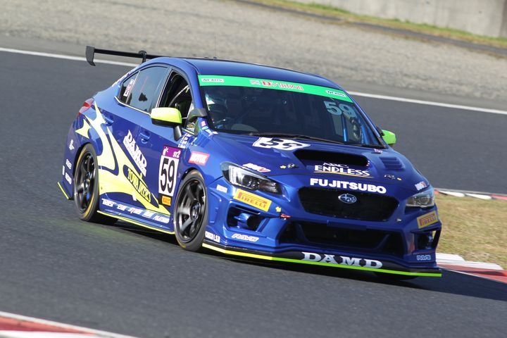 ST-2クラストップタイムは大澤学／後藤比東至／井口卓人／石坂瑞基組（DAMD MOTUL ED WRX STI）