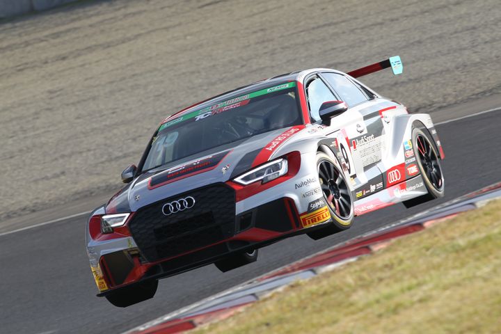 ST-TCRクラスポールポジションは太田侑弥／松本武士／篠原拓朗組（BRP★Audi Mie RS 3 LMS）