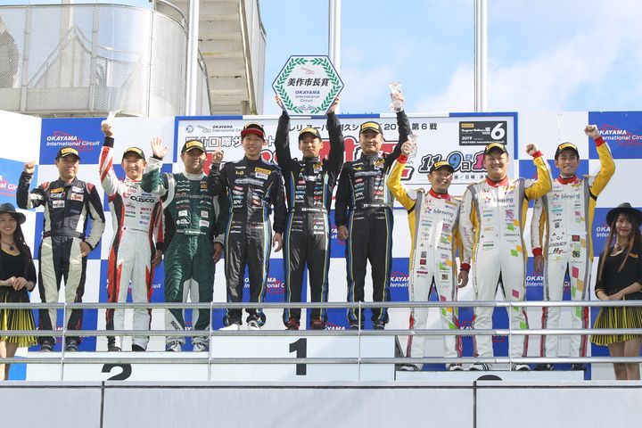 ST-5クラスの表彰式