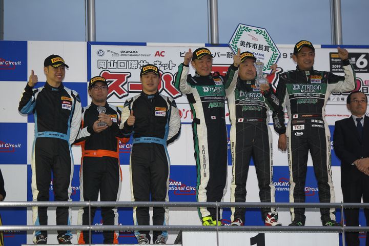 ST-1クラスの表彰式