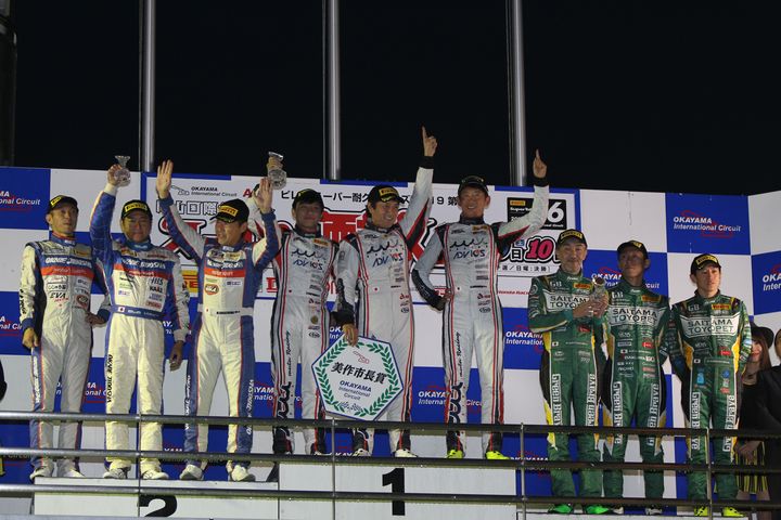 ST-3クラスの表彰式