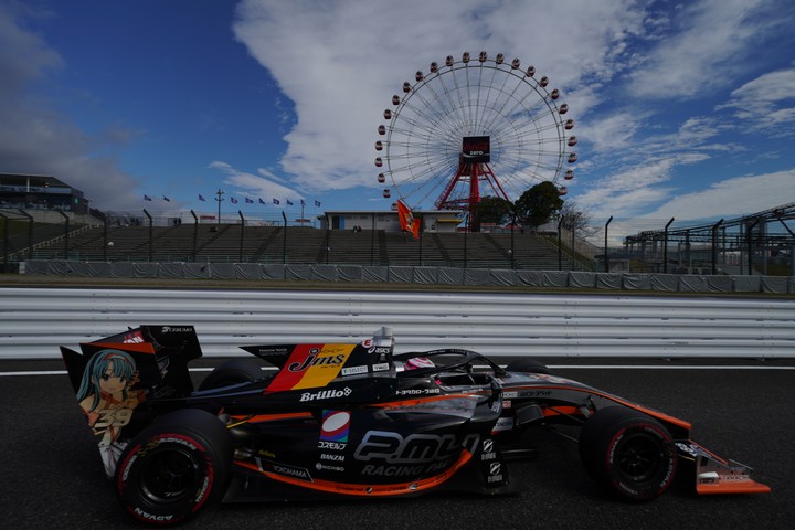 公式&ルーキーテスト: 坪井翔（JMS P.MU/CERUMO･INGING）