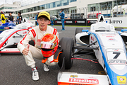 優勝した佐藤蓮（Hondaフォーミュラ・ドリーム・プロジェクト）