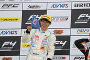 優勝した佐藤蓮（Hondaフォーミュラ・ドリーム・プロジェクト）