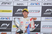 優勝した佐藤蓮（Hondaフォーミュラ・ドリーム・プロジェクト）