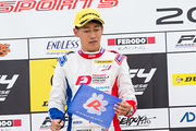決勝2位の三宅淳詞（Hondaフォーミュラ・ドリーム・プロジェクト）