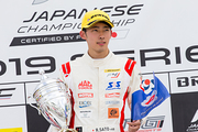 優勝した佐藤蓮（Hondaフォーミュラ・ドリーム・プロジェクト）