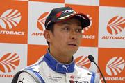 予選記者会見: GT300クラスポールポジションの平峰一貴（KONDO RACING）