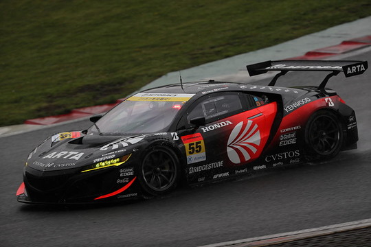 GT300クラス決勝2位は高木真一/福住仁嶺組(ARTA NSX GT3) GT300クラス決勝2位は高木真一/福住仁嶺組(ARTA NSX GT3)