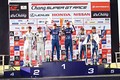 決勝レース: GT500クラスの表彰式