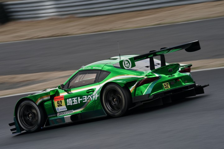 公式テスト岡山3回目: 吉田広樹／川合孝汰組（SAITAMATOYOPET GB GR Supra GT）