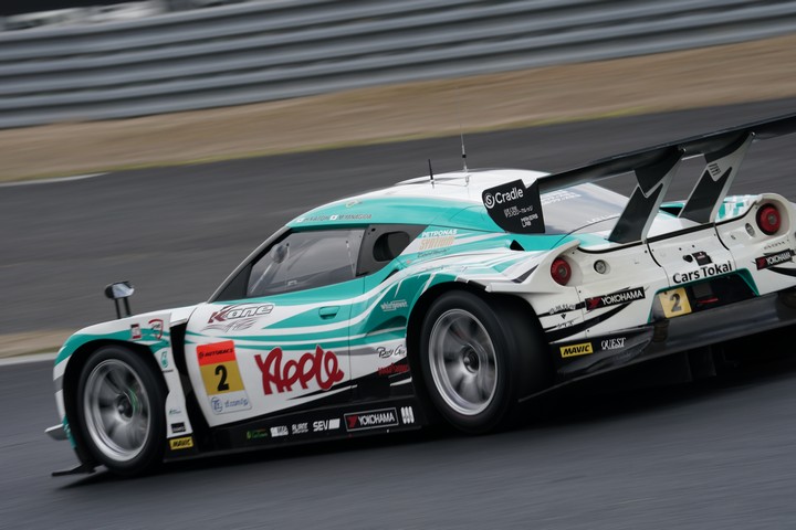 公式テスト岡山3回目: 加藤寛規／柳田真孝組（シンティアム・アップル・ロータス）