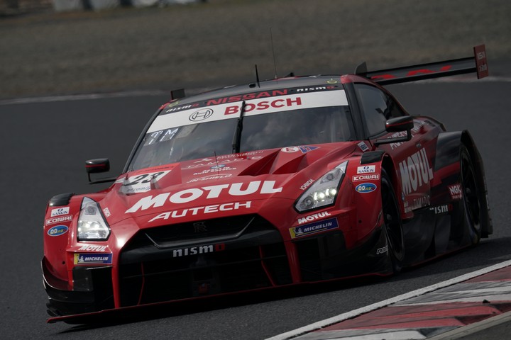 公式テスト岡山4回目: GT500クラス2位の松田次生／ロニー・クインタレッリ組（MOTUL AUTECH GT-R）