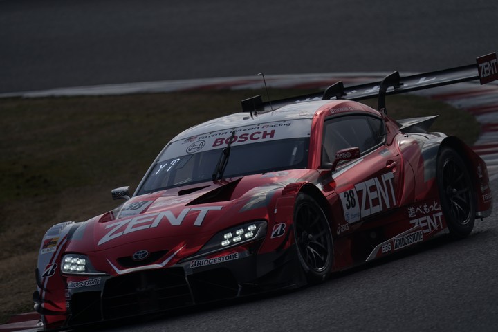 公式テスト岡山4回目: 立川祐路／石浦宏明組（ZENT GR Supra）