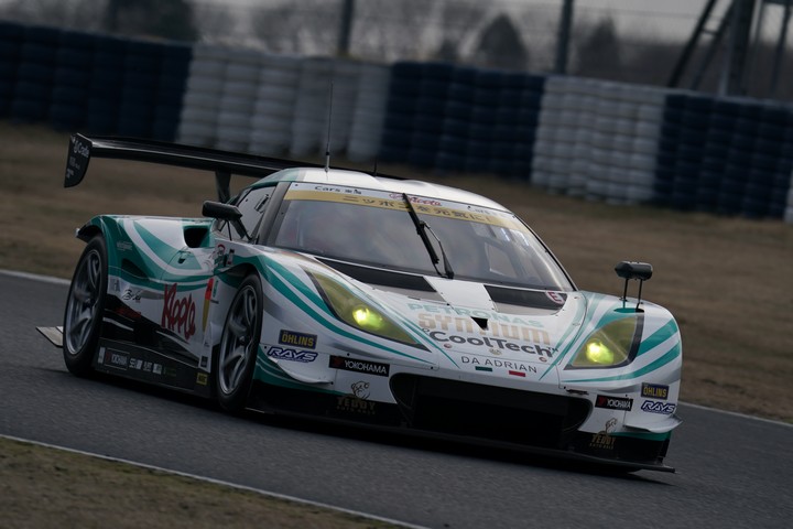 公式テスト岡山4回目: GT300クラス3位の加藤寛規／柳田真孝組（シンティアム・アップル・ロータス）