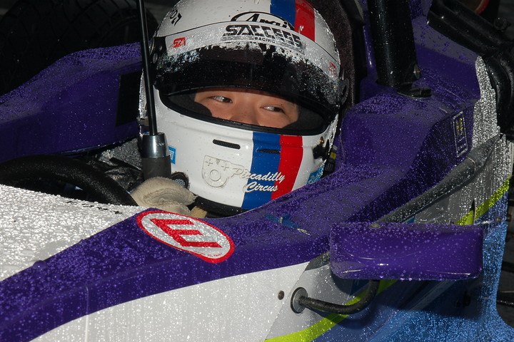 優勝した岡本大地（FTK・レヴレーシング）