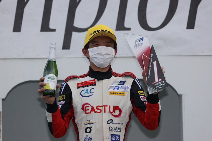 優勝した高橋知己（Super License）